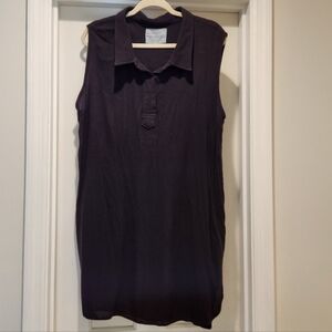Tonlé Women’s Sleeveless Collared Dress Extra large Minimalist Sustainable